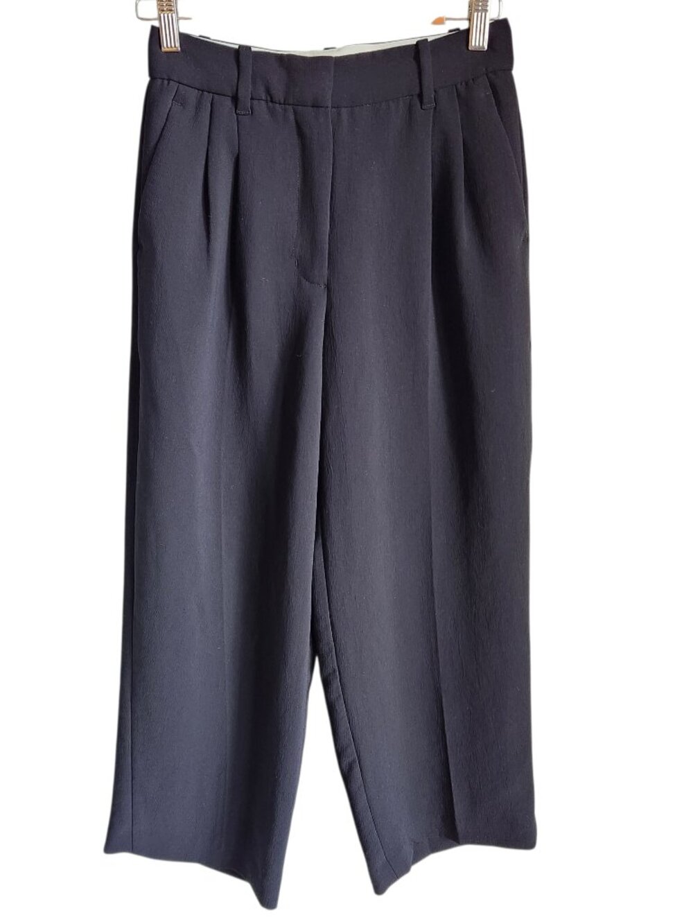 Wilfred Pants Black 2 Women' s The Effortless Pant Office Career Pleated